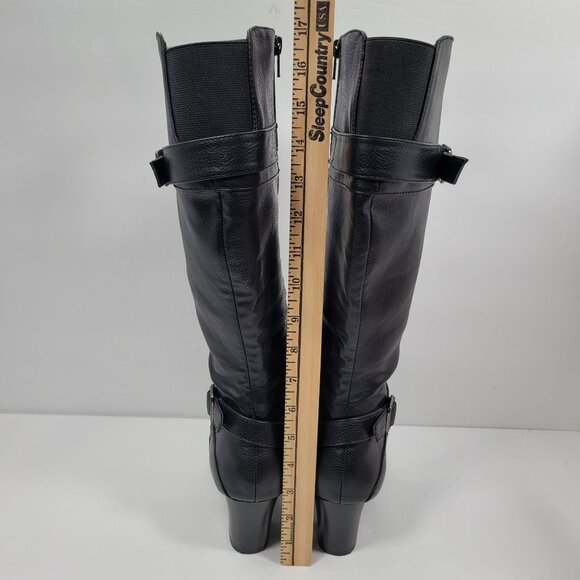 Cliffs By White Mountain Women's Black Tall High Boots US Size 7.5M - Picture 11 of 12